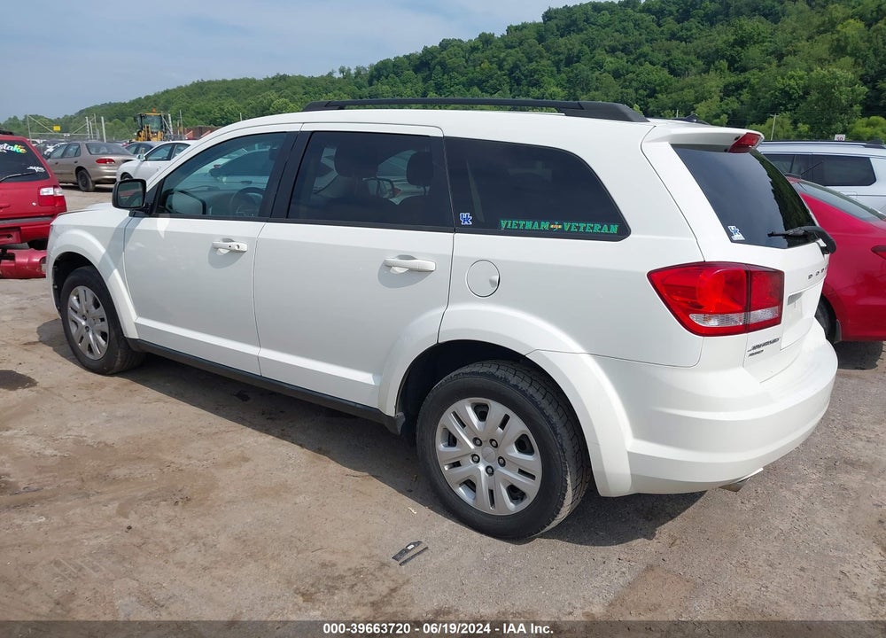 2016 DODGE JOURNEY SE VIN: 3C4PDDAG9GT142737