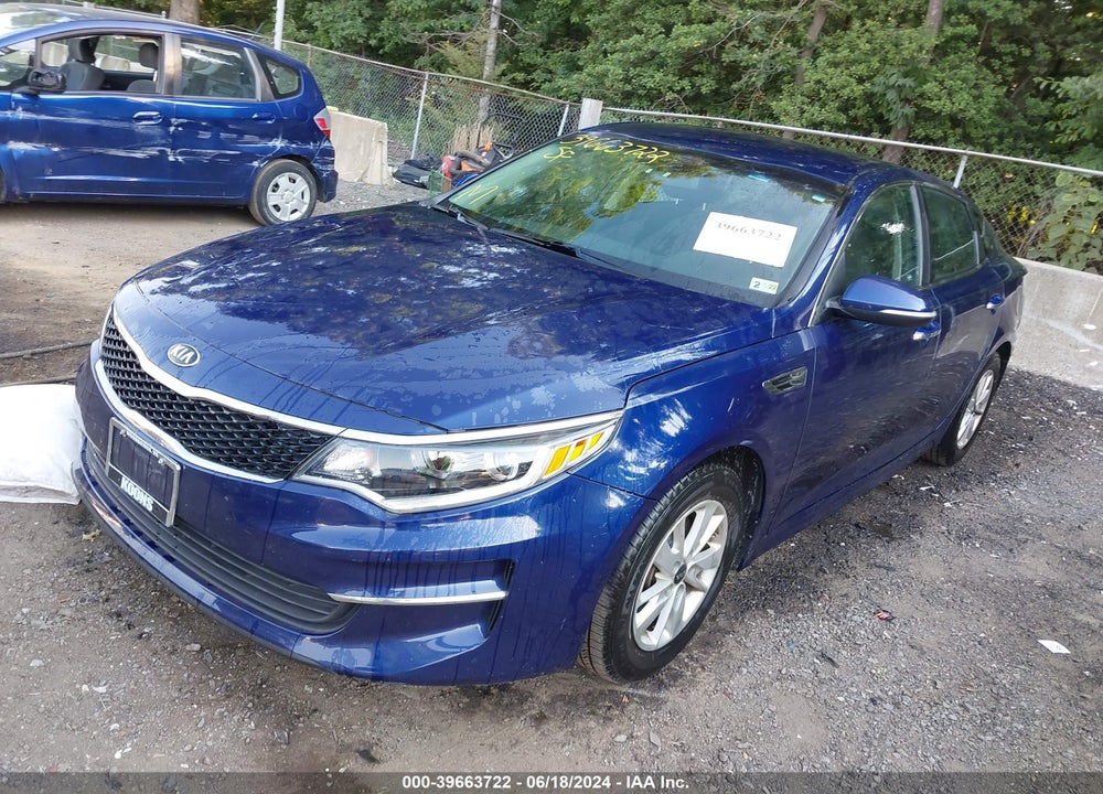 2018 KIA OPTIMA LX VIN: 5XXGT4L32JG191200