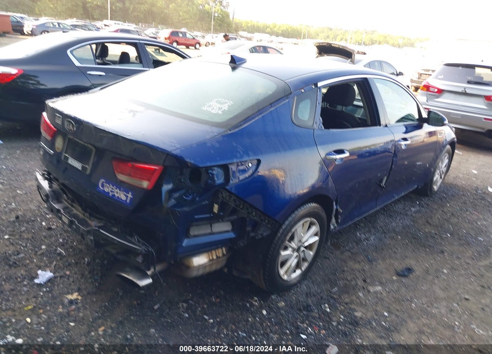 2018 KIA OPTIMA LX VIN: 5XXGT4L32JG191200