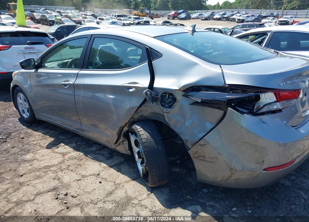 2014 HYUNDAI ELANTRA SE VIN: KMHDH4AE2EU171520