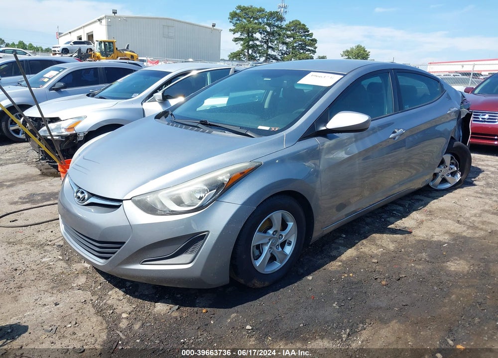 2014 HYUNDAI ELANTRA SE VIN: KMHDH4AE2EU171520