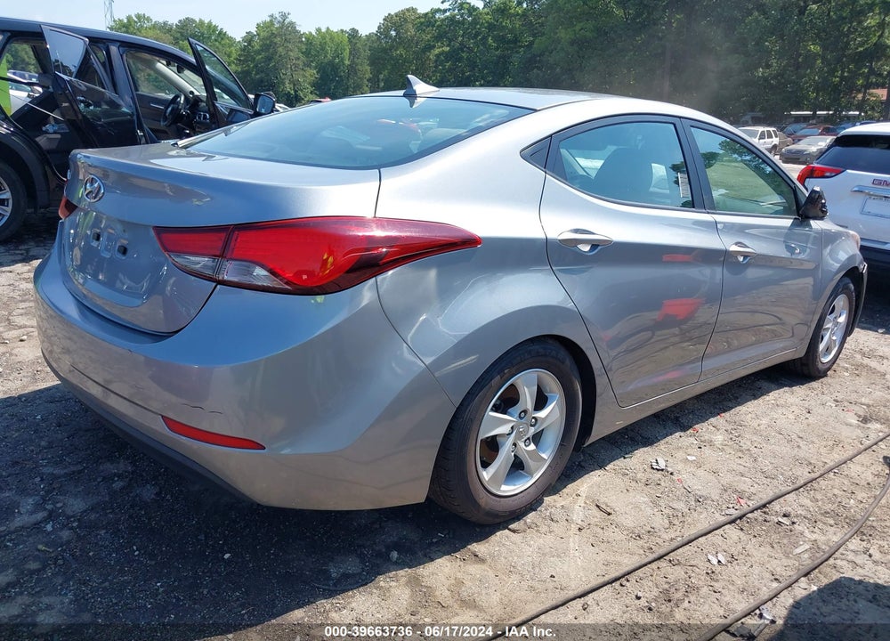 2014 HYUNDAI ELANTRA SE VIN: KMHDH4AE2EU171520