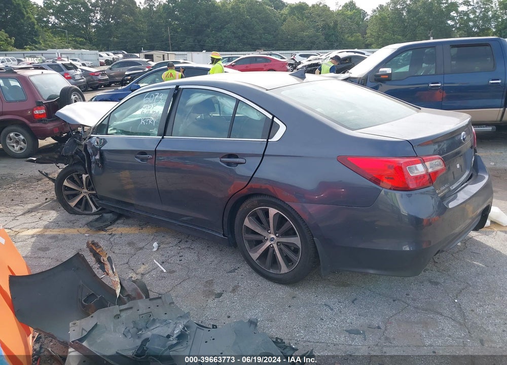 2017 SUBARU LEGACY 2.5I LIMITED VIN: 4S3BNAN62H3026073