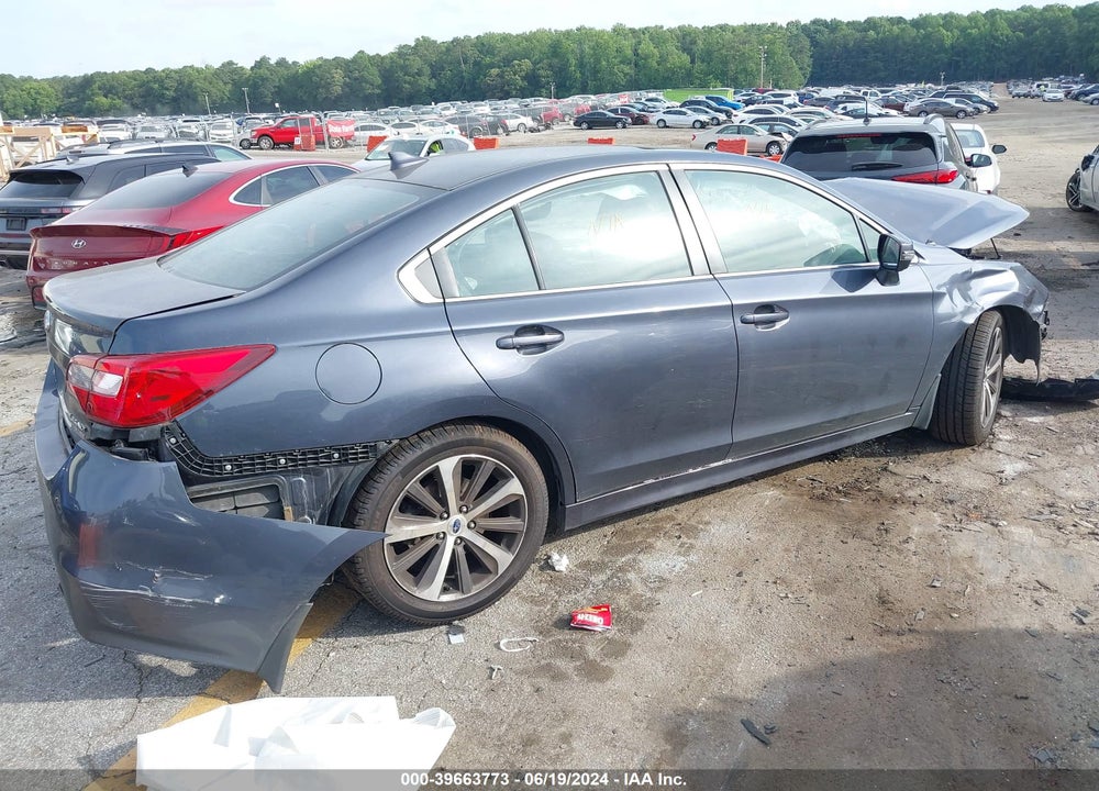 2017 SUBARU LEGACY 2.5I LIMITED VIN: 4S3BNAN62H3026073
