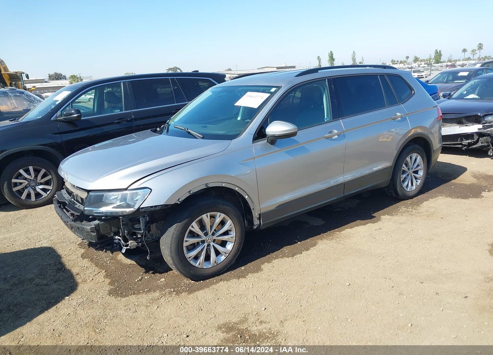 2019 VOLKSWAGEN TIGUAN 2.0T S VIN: 3VV1B7AX5KM185876
