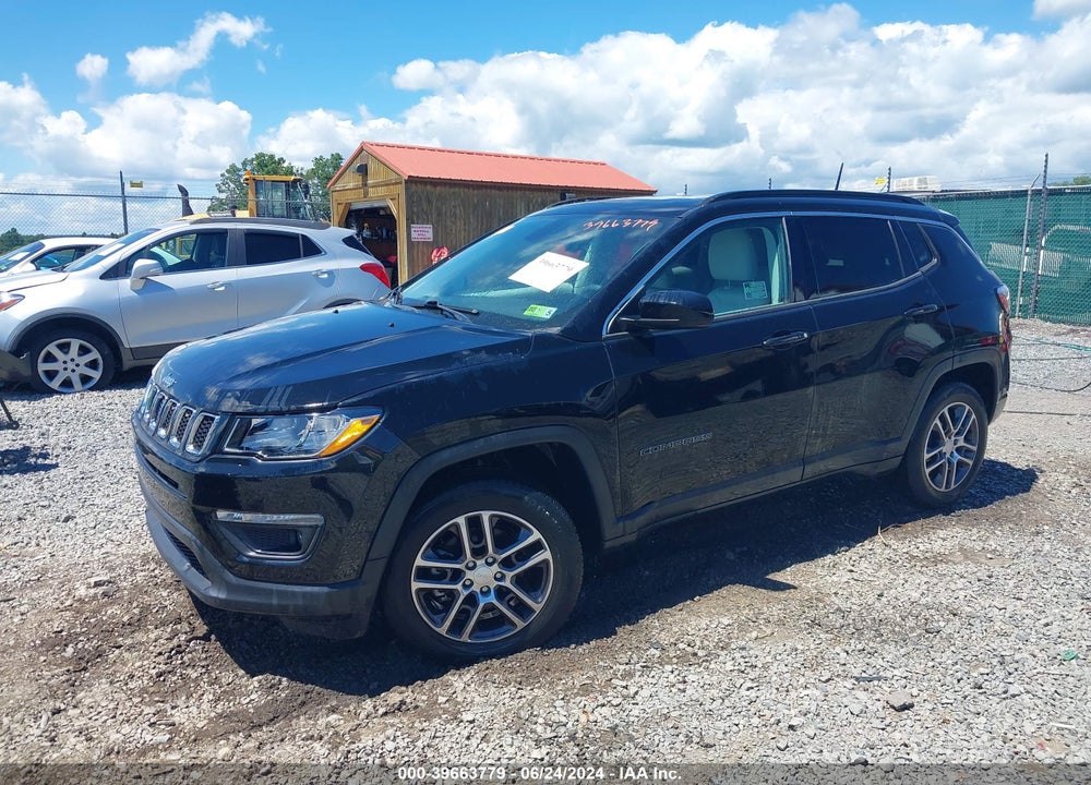 2018 JEEP COMPASS LATITUDE 4X4 VIN: 3C4NJDBB1JT115994