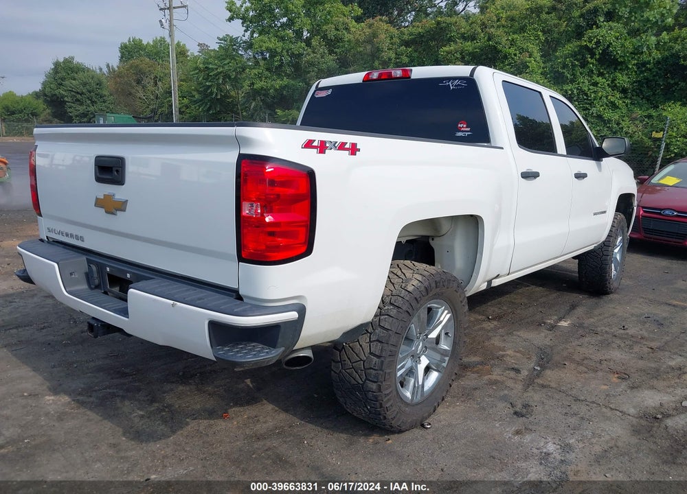 2018 CHEVROLET SILVERADO 1500 CUSTOM VIN: 3GCUKPEC8JG345507