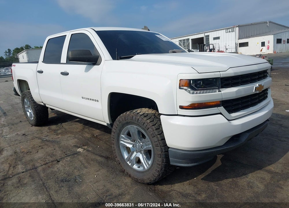 2018 CHEVROLET SILVERADO 1500 CUSTOM VIN: 3GCUKPEC8JG345507