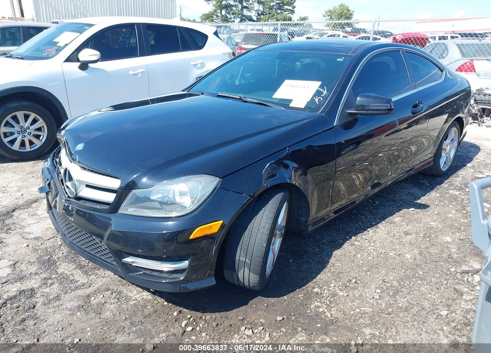 2013 MERCEDES-BENZ C 250 VIN: WDDGJ4HB7DG012481