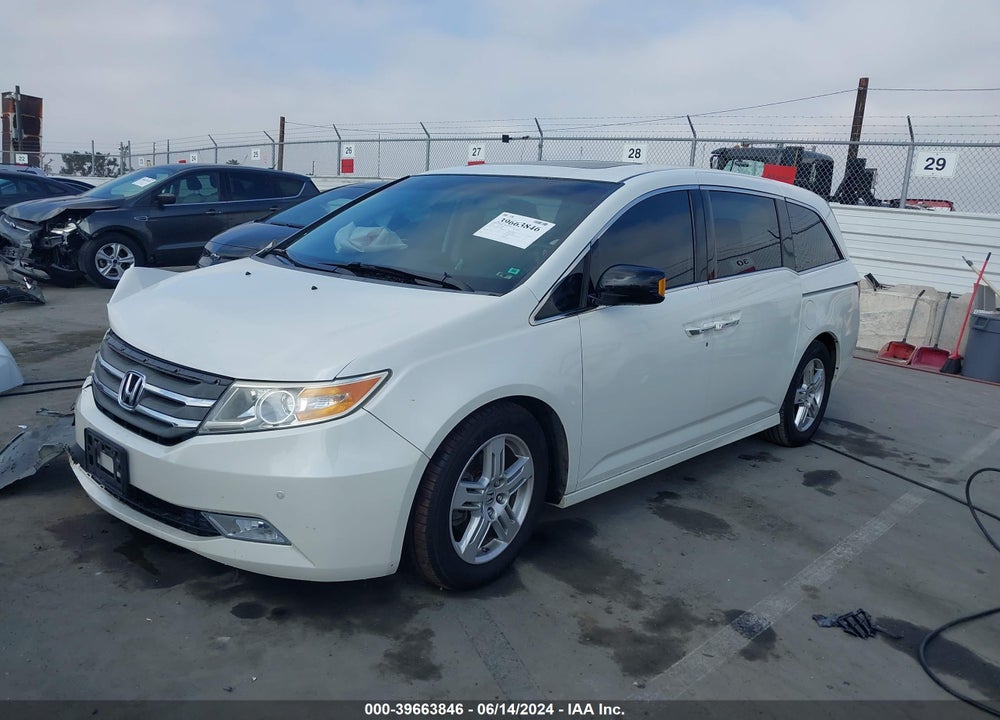 2012 HONDA ODYSSEY TOURING/TOURING ELITE VIN: 5FNRL5H99CB128869