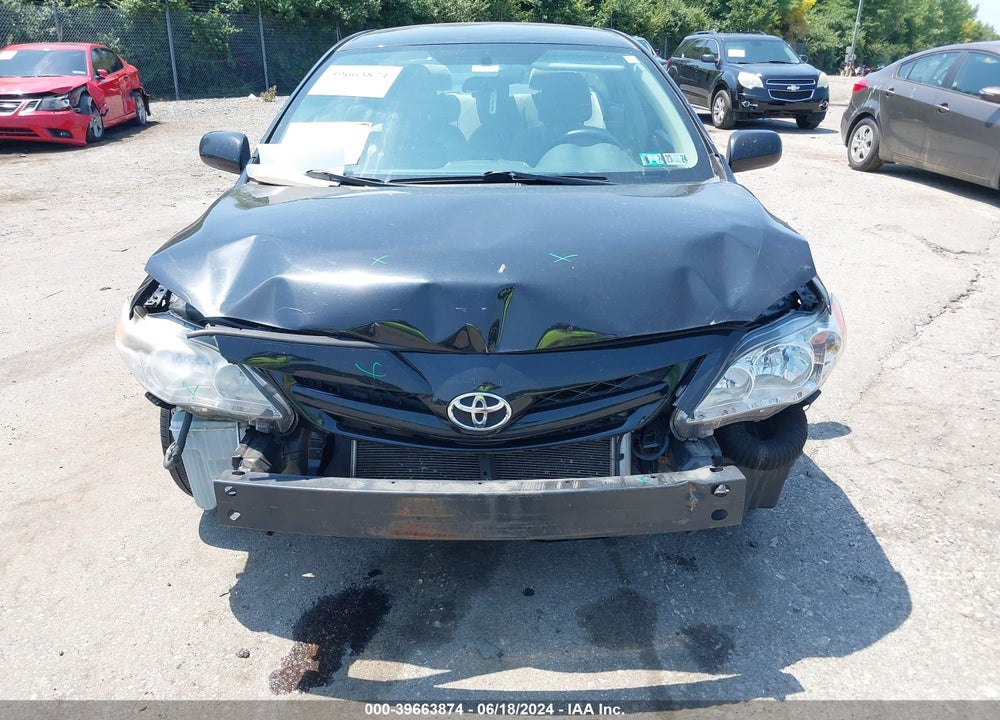 2011 TOYOTA COROLLA LE VIN: 2T1BU4EE4BC753712