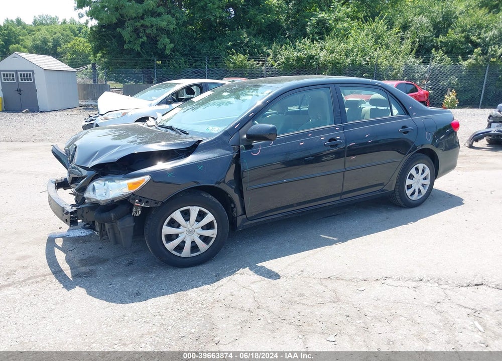 2011 TOYOTA COROLLA LE VIN: 2T1BU4EE4BC753712