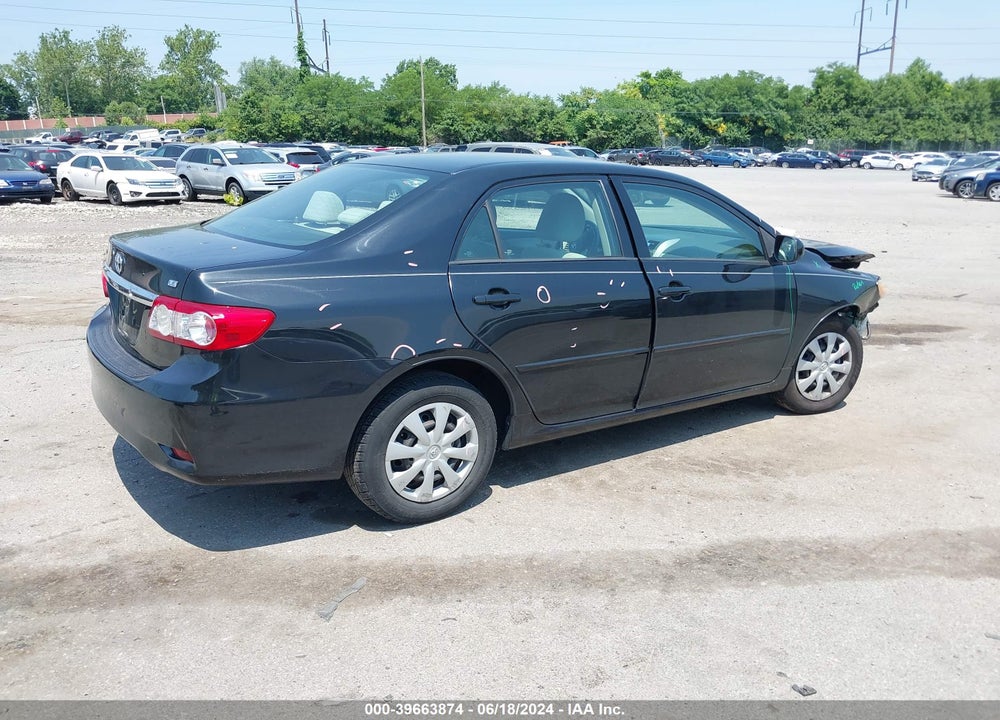 2011 TOYOTA COROLLA LE VIN: 2T1BU4EE4BC753712