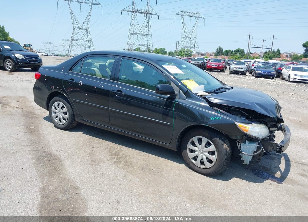 2011 TOYOTA COROLLA LE VIN: 2T1BU4EE4BC753712