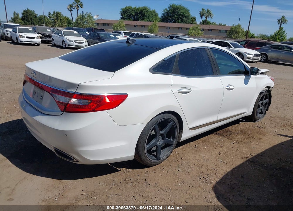 2013 HYUNDAI AZERA VIN: KMHFH4JG3DA309320