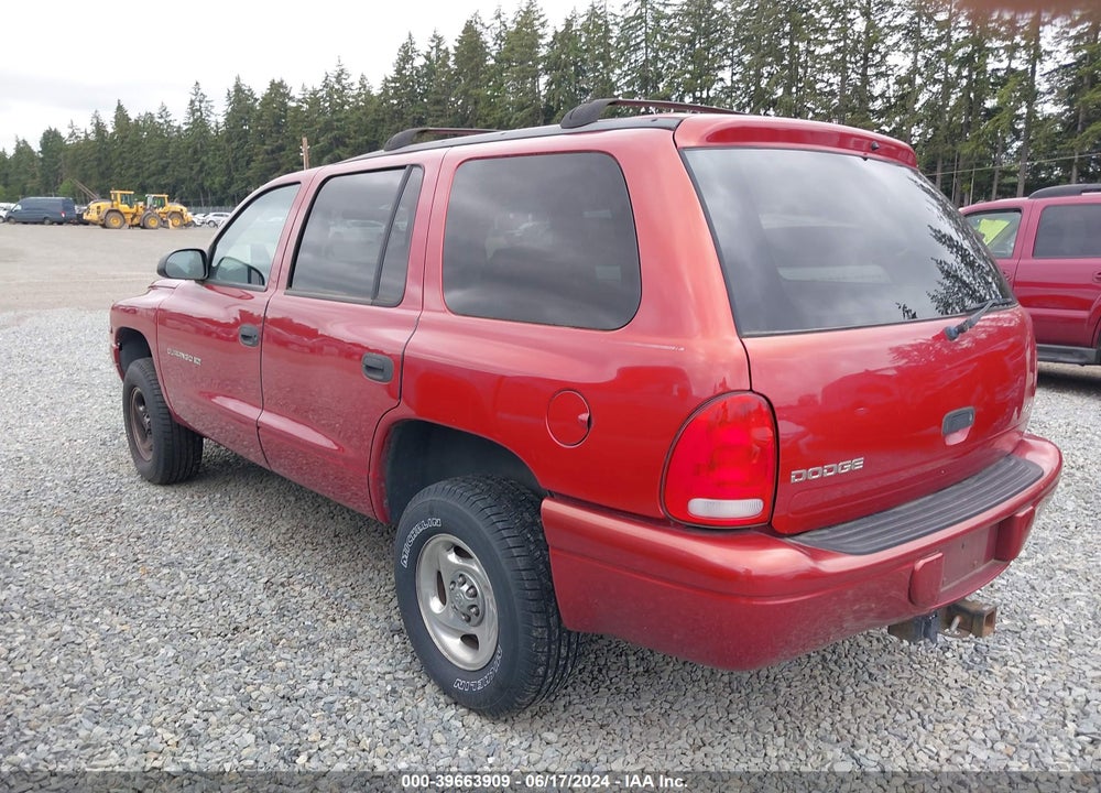 1999 DODGE DURANGO VIN: 1B4HS28Y1XF705168