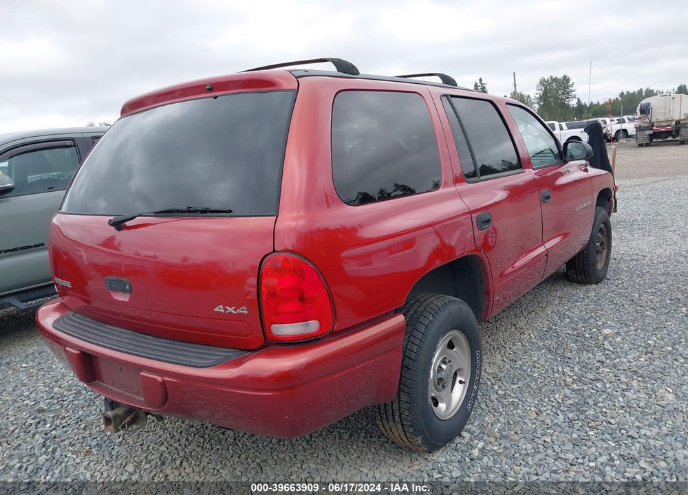 1999 DODGE DURANGO VIN: 1B4HS28Y1XF705168