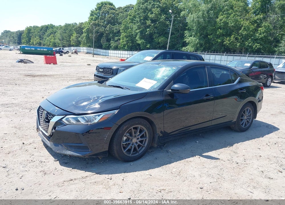 2021 NISSAN SENTRA SV XTRONIC CVT VIN: 3N1AB8CVXMY277466