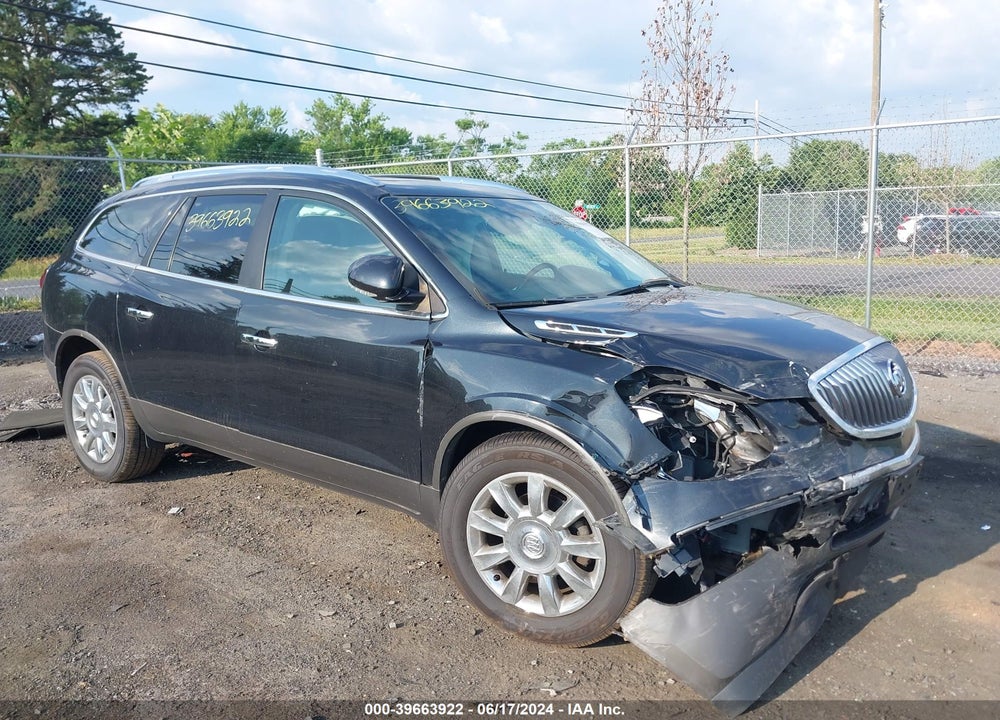 2012 BUICK ENCLAVE PREMIUM VIN: 5GAKVDED9CJ281731