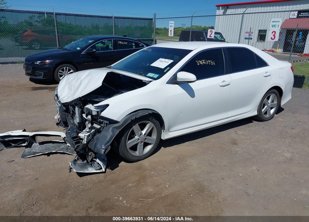 2012 TOYOTA CAMRY SE VIN: 4T1BF1FK1CU609662