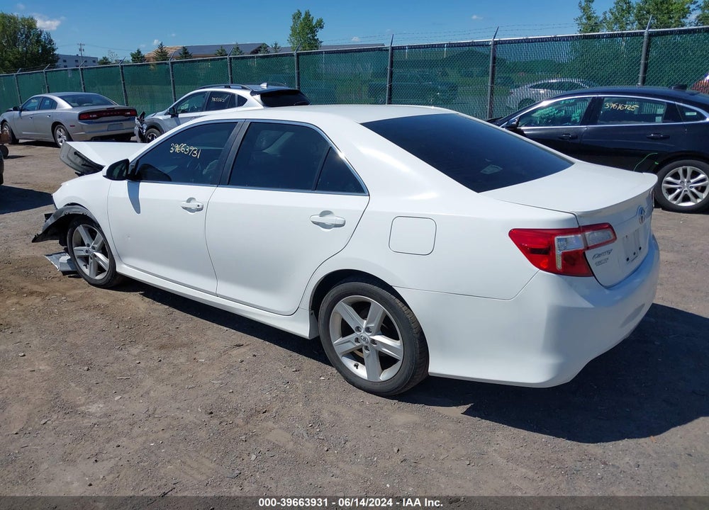 2012 TOYOTA CAMRY SE VIN: 4T1BF1FK1CU609662