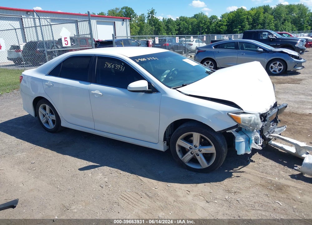 2012 TOYOTA CAMRY SE VIN: 4T1BF1FK1CU609662