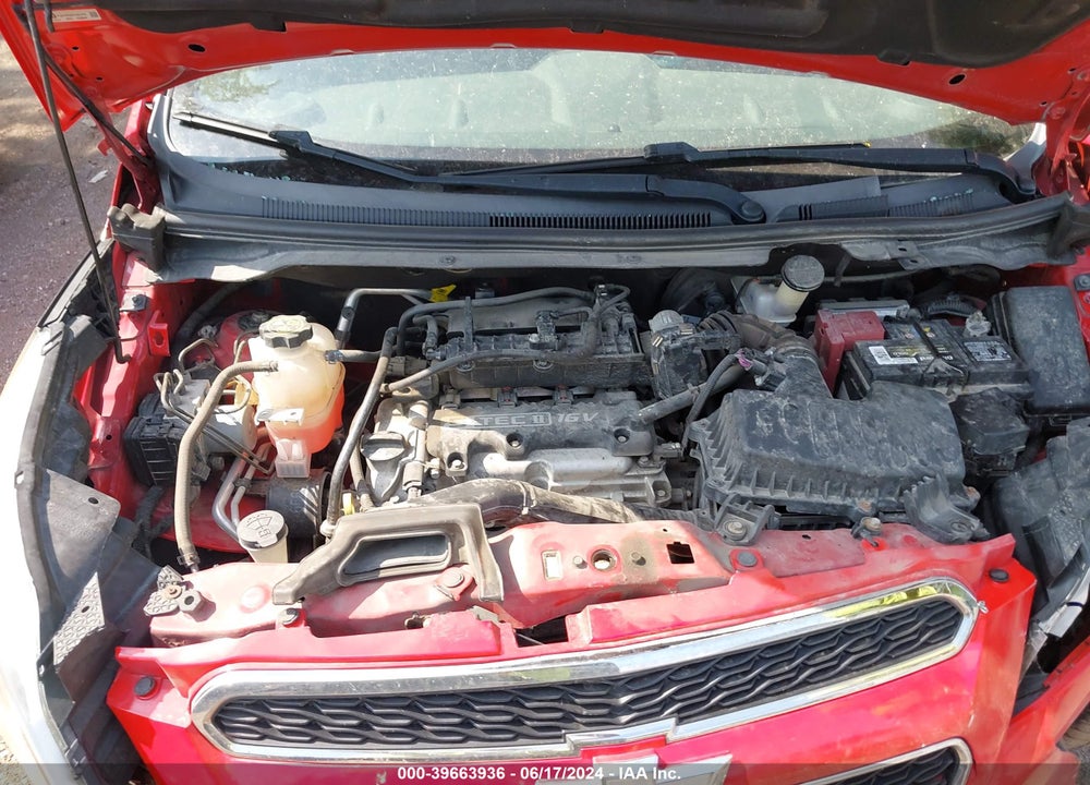 2014 CHEVROLET SPARK LS AUTO VIN: KL8CB6S95EC481819
