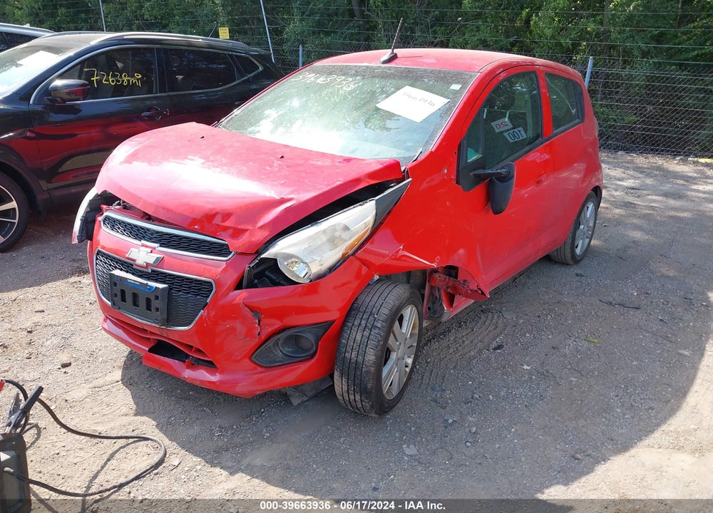 2014 CHEVROLET SPARK LS AUTO VIN: KL8CB6S95EC481819