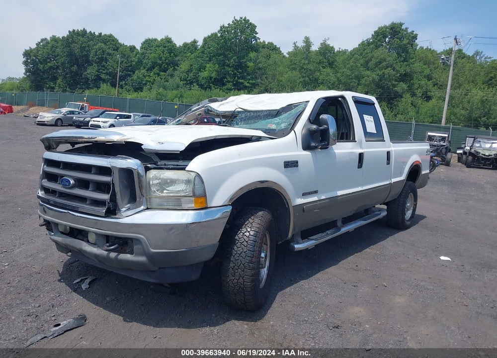 2002 FORD F-250 LARIAT/XL/XLT VIN: 1FTNW21F72EB68727