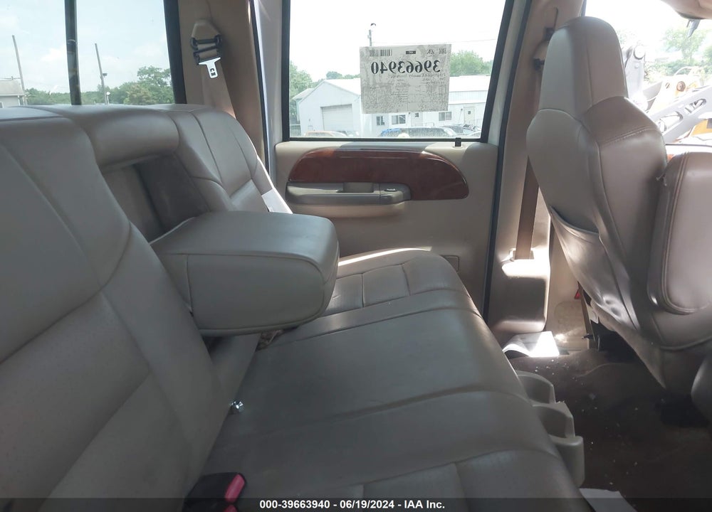 2002 FORD F-250 LARIAT/XL/XLT VIN: 1FTNW21F72EB68727