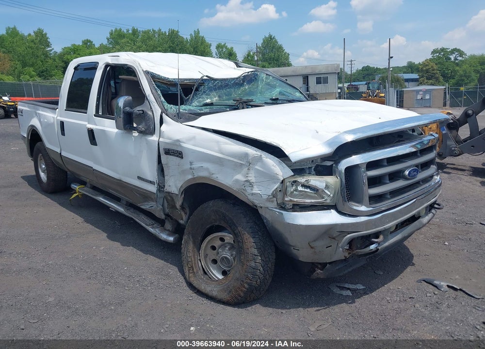 2002 FORD F-250 LARIAT/XL/XLT VIN: 1FTNW21F72EB68727
