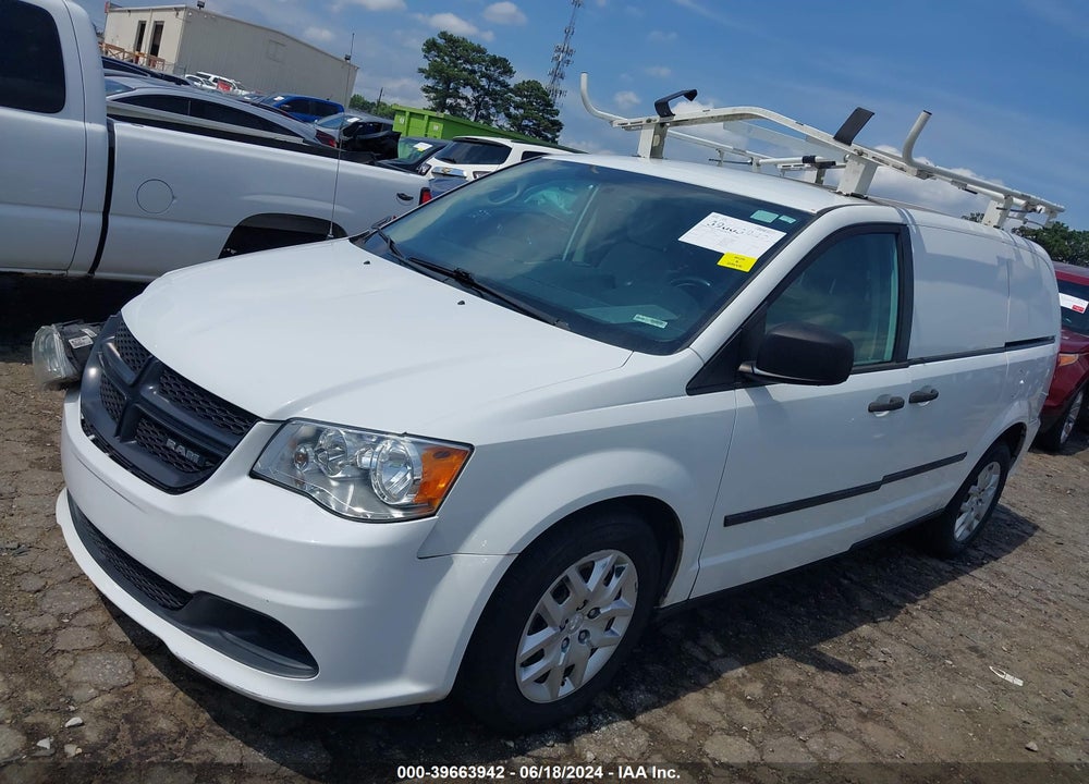 2015 RAM CARGO TRADESMAN VIN: 2C4JRGAG6FR679687