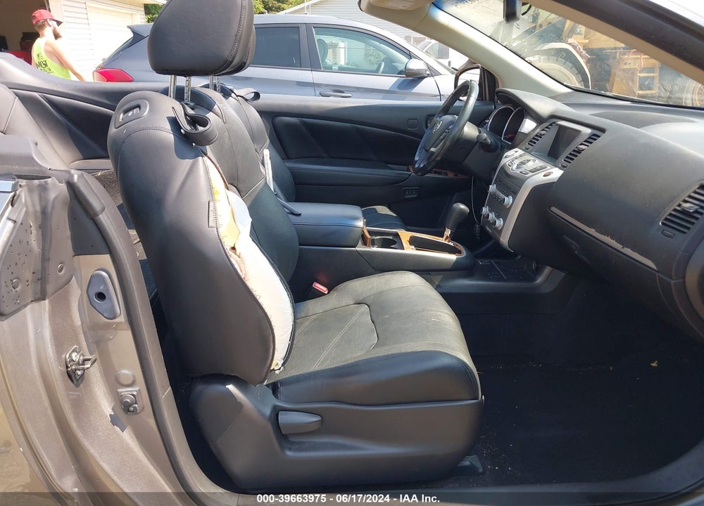 2011 NISSAN MURANO CROSSCABRIOLET VIN: JN8AZ1FY6BW003180