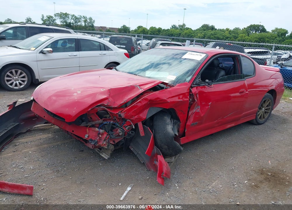 2006 CHEVROLET MONTE CARLO SS VIN: 2G1WL16C469360551