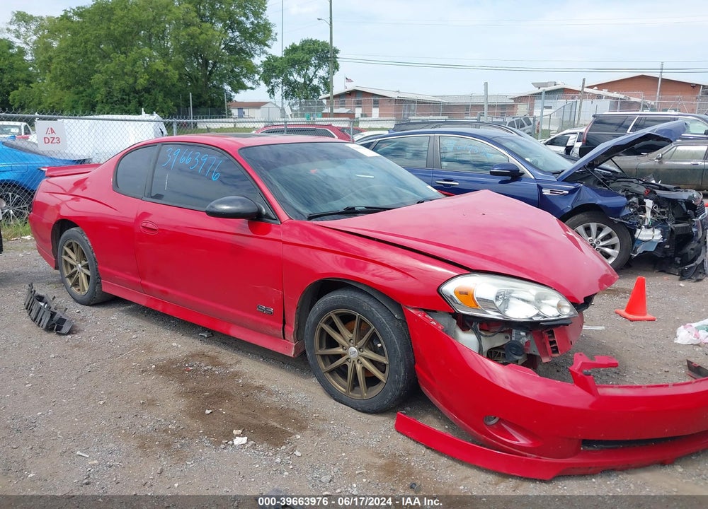 2006 CHEVROLET MONTE CARLO SS VIN: 2G1WL16C469360551