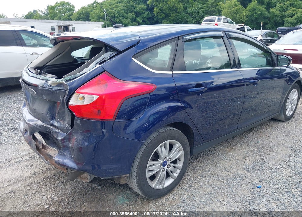 2012 FORD FOCUS SEL VIN: 1FAHP3M24CL108173