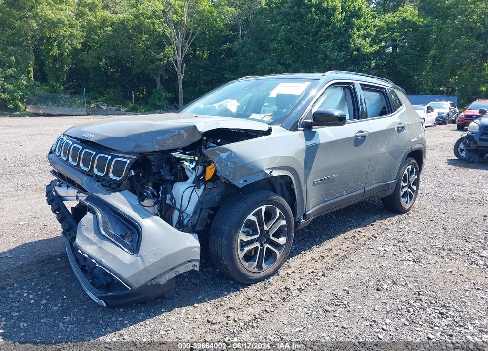 2022 JEEP COMPASS LIMITED 4X4 VIN: 3C4NJDCB4NT193786