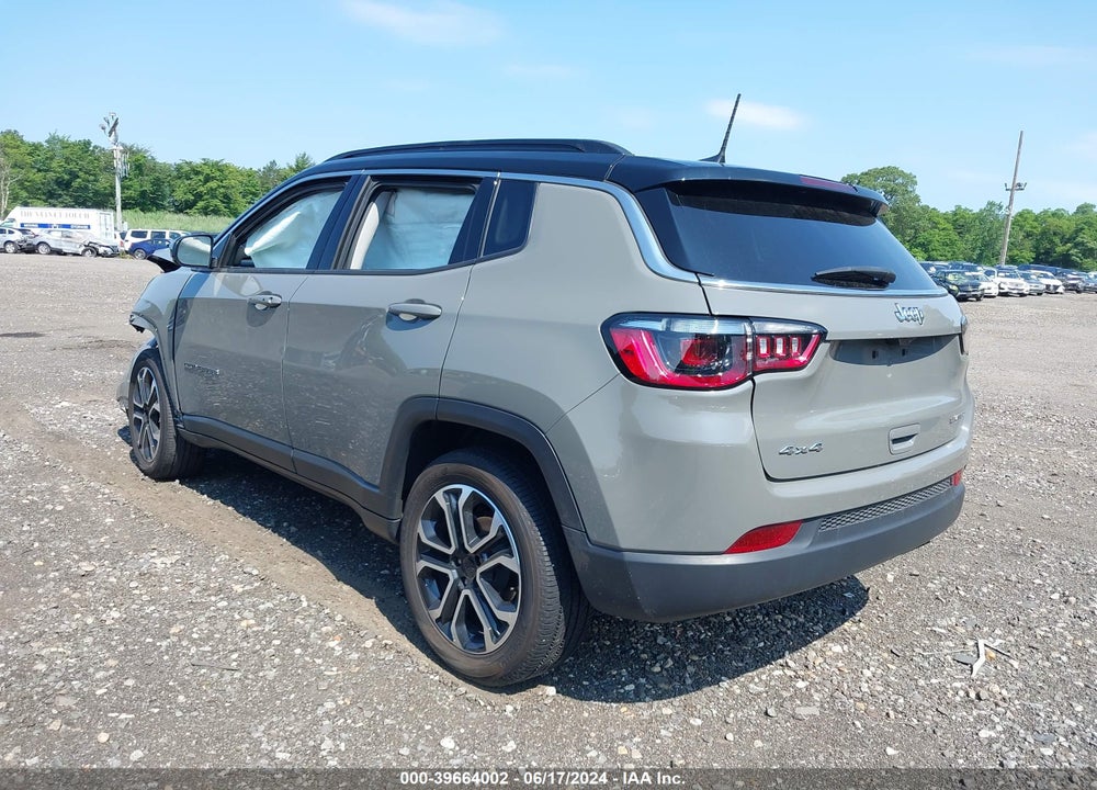 2022 JEEP COMPASS LIMITED 4X4 VIN: 3C4NJDCB4NT193786