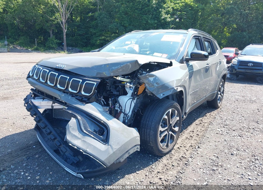 2022 JEEP COMPASS LIMITED 4X4 VIN: 3C4NJDCB4NT193786