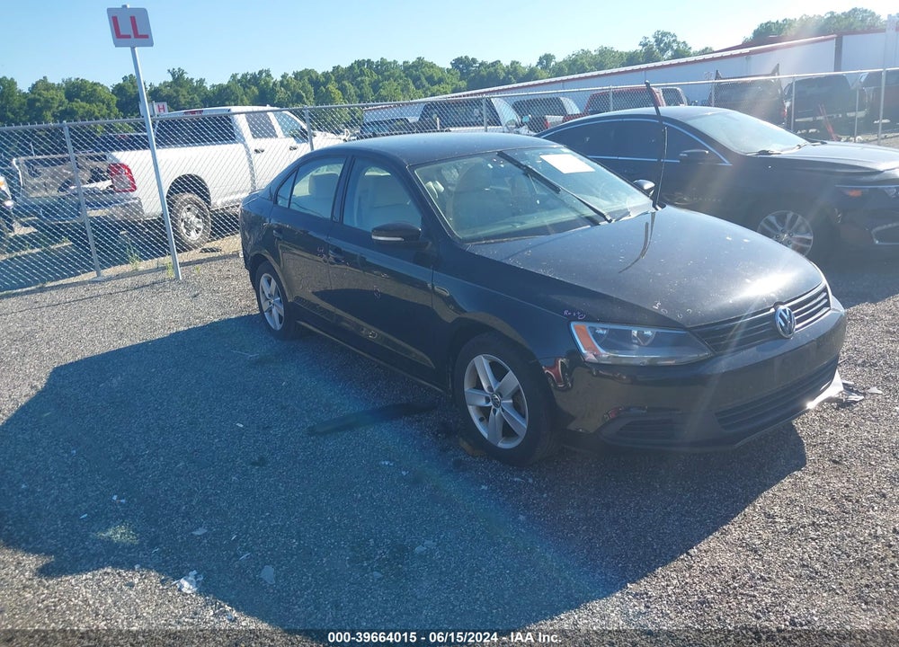 2012 VOLKSWAGEN JETTA 2.0L TDI VIN: 3VW3L7AJXCM092012