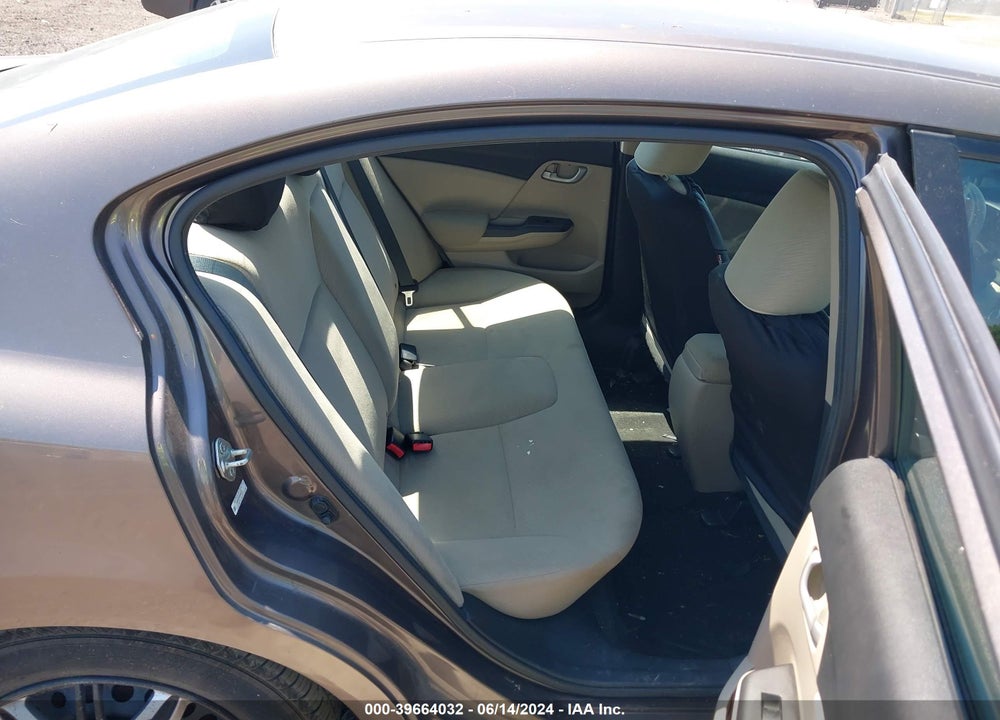 2013 HONDA CIVIC LX VIN: 2HGFB2F55DH582313