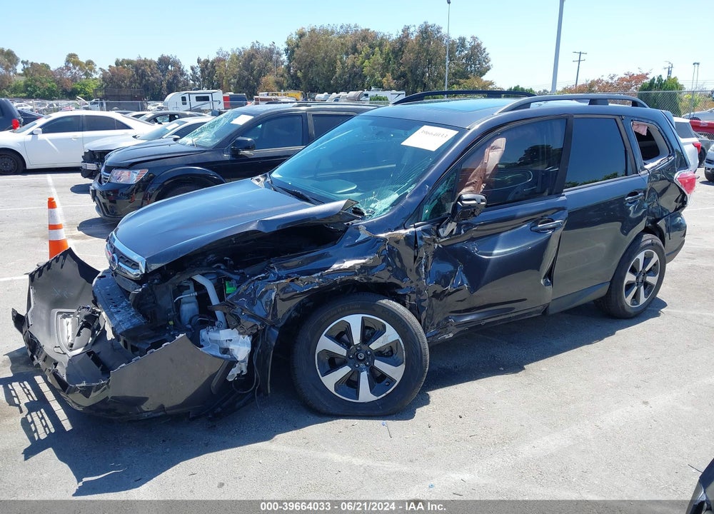 2018 SUBARU FORESTER 2.5I PREMIUM VIN: JF2SJAGC0JH594010