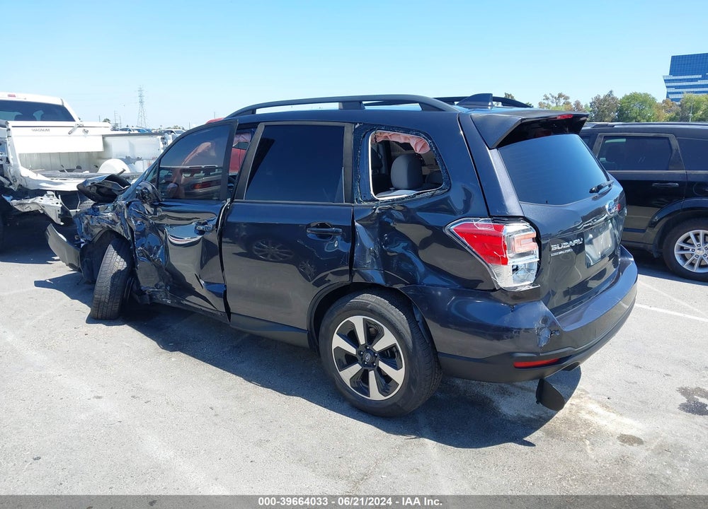2018 SUBARU FORESTER 2.5I PREMIUM VIN: JF2SJAGC0JH594010