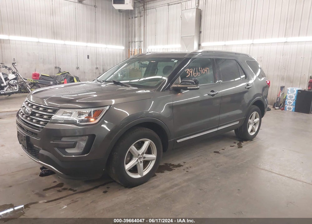 2017 FORD EXPLORER XLT VIN: 1FM5K8D87HGD55051
