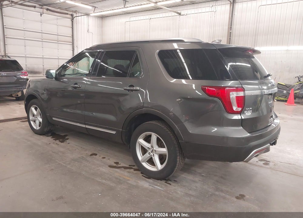 2017 FORD EXPLORER XLT VIN: 1FM5K8D87HGD55051