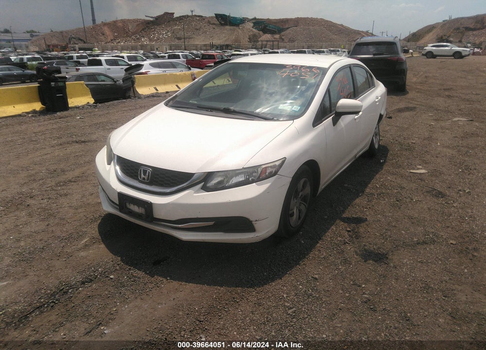2015 HONDA CIVIC LX VIN: 19XFB2F5XFE245715