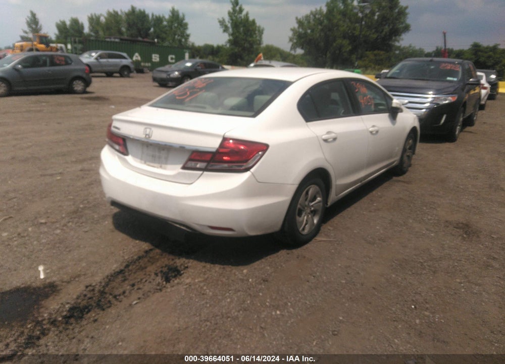 2015 HONDA CIVIC LX VIN: 19XFB2F5XFE245715