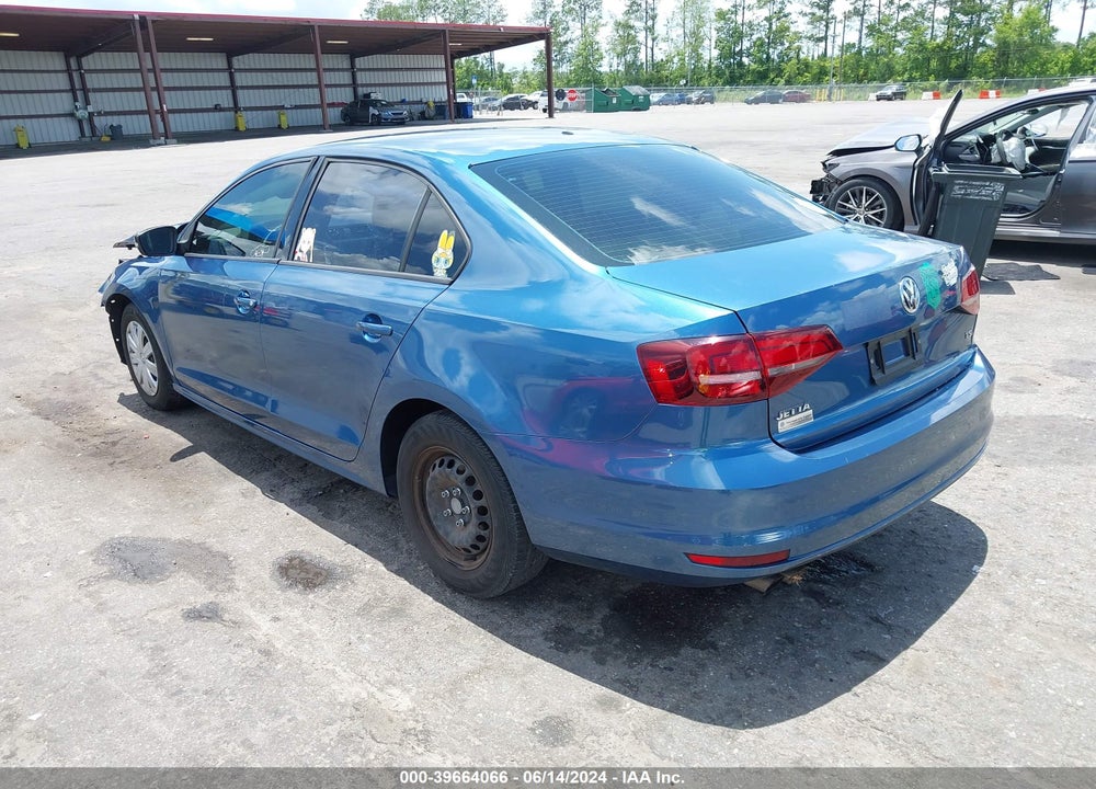 2016 VOLKSWAGEN JETTA 1.4T S VIN: 3VW267AJ2GM209123