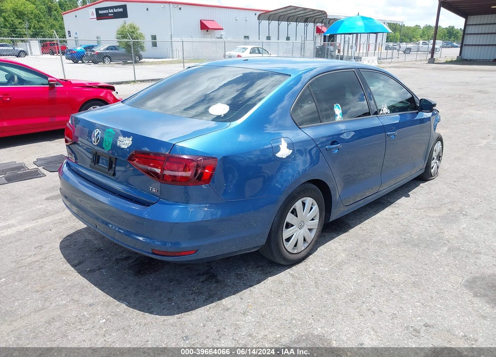 2016 VOLKSWAGEN JETTA 1.4T S VIN: 3VW267AJ2GM209123