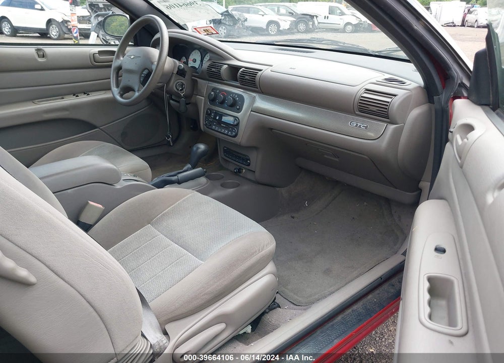 2003 CHRYSLER SEBRING GTC VIN: 1C3EL75T13N522303